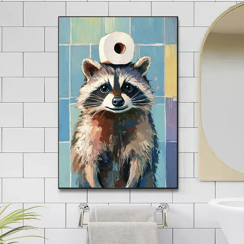 1pc frameless Toilet Paper Ani - Pet Portrait Custom review and price
