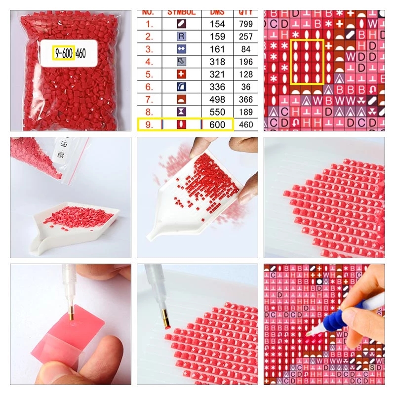 Diamond Rhinestones Painting A - Photo Mosaic Print review and price