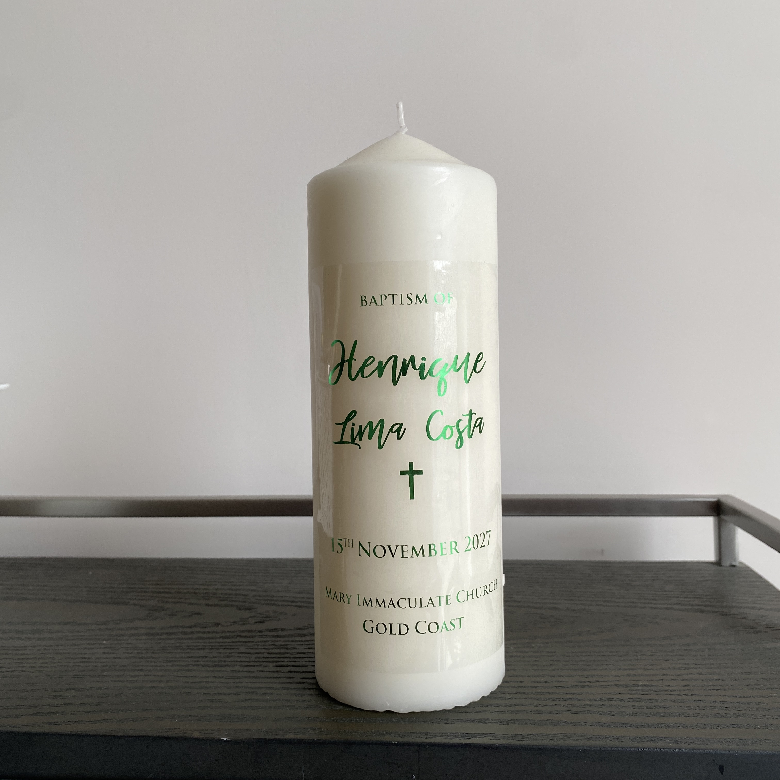 1 Personalized Wedding Candle  - Personalised Candle Label review and price