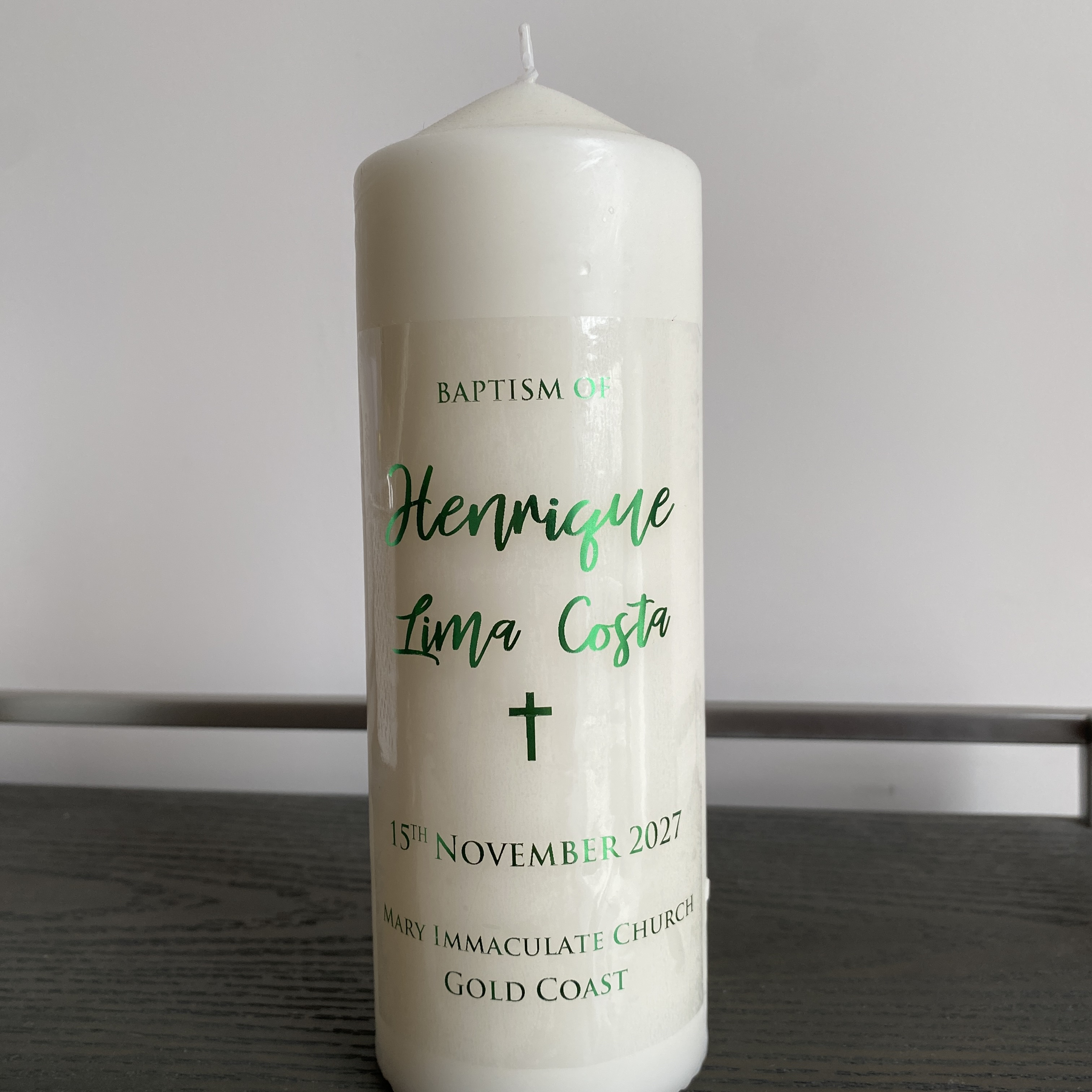 1 Personalized Wedding Candle  - Personalised Candle Label review and price