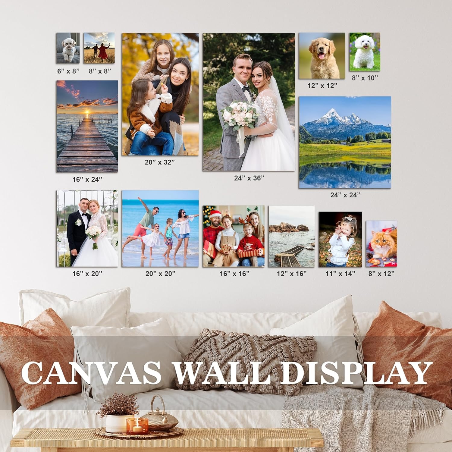 Custom Print Canvas Painting F - Pet Portrait Custom review and price