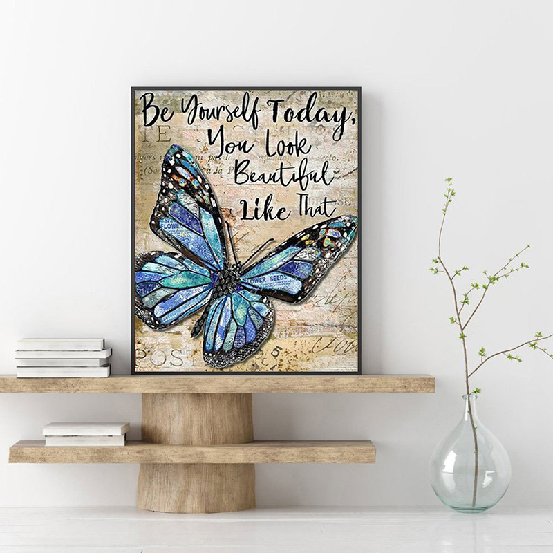 1PC frameless  5D Diamond Pain - Photo Mosaic Print review and price