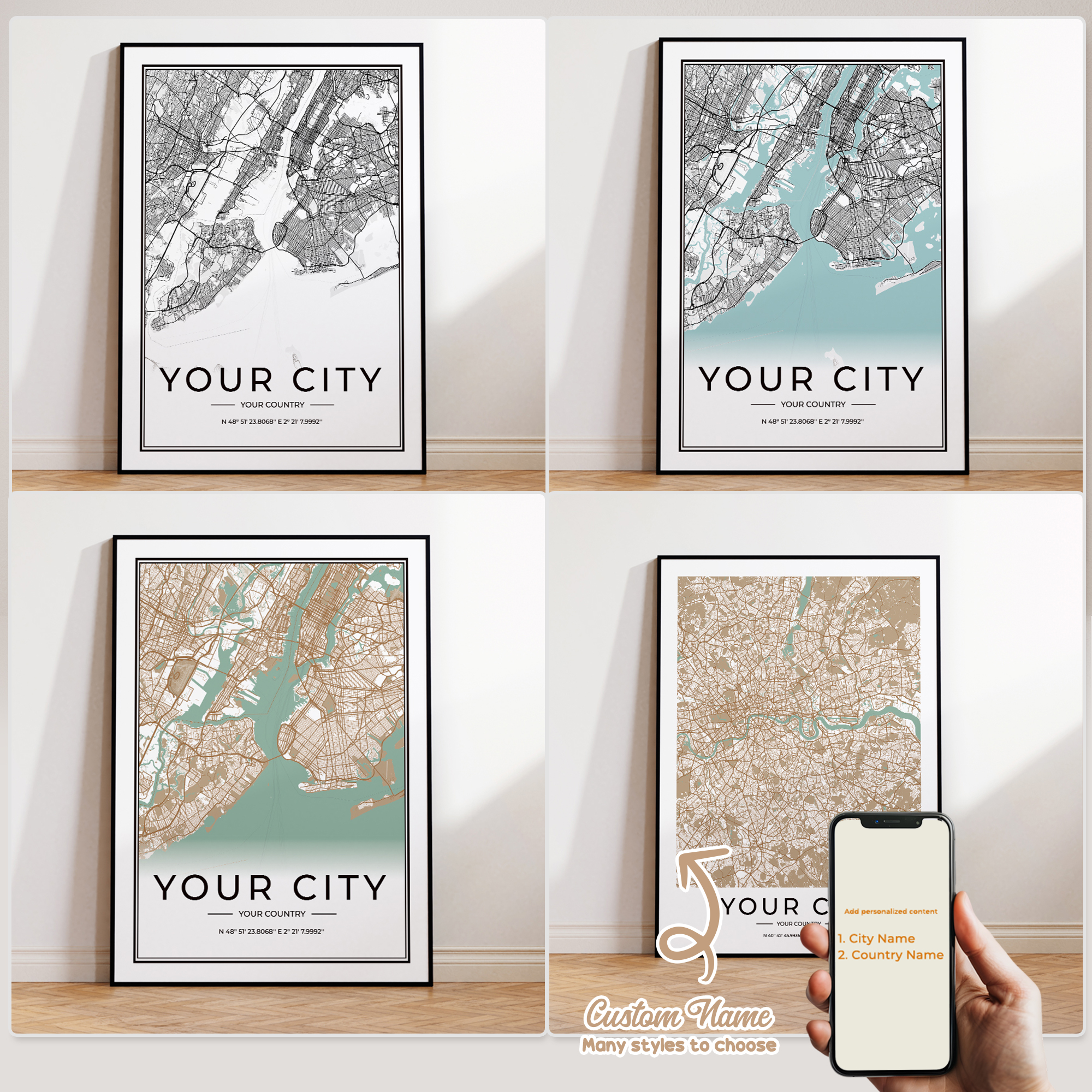 Custom Personalized City And C - Custom Star Map review and price