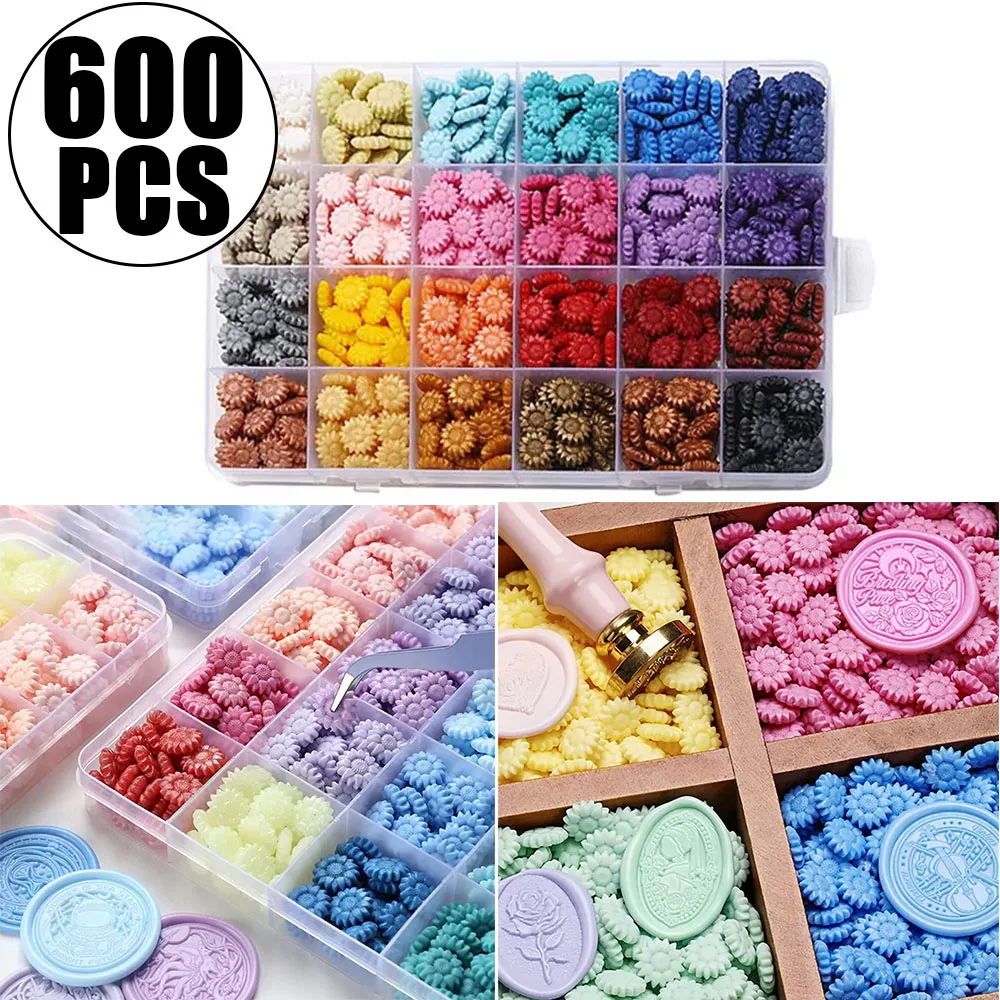 600Pcs Box Sealing Wax Beads,  - Wax Seal Letter Kit review and price