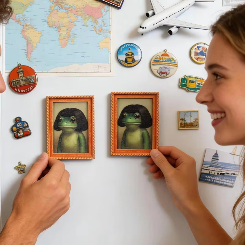 Mini Wooden Photo Frame Frog F - Engraved Wood Frame review and price