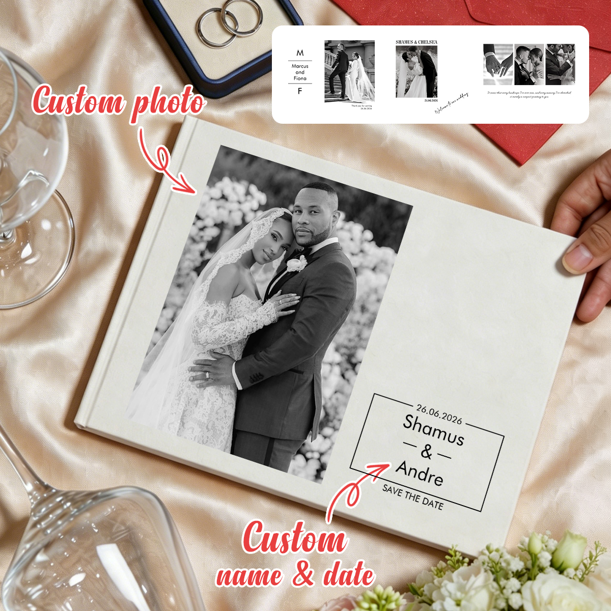 Customized wedding signature b - Custom Photo Book review and price