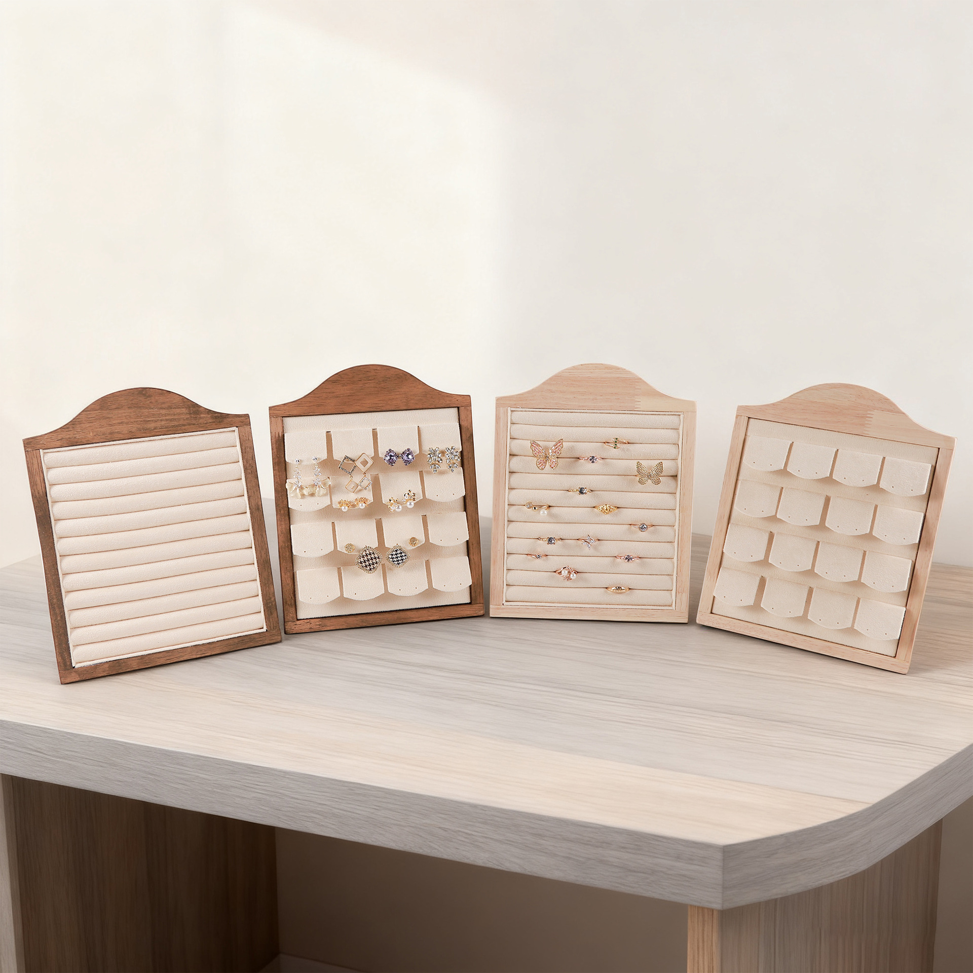 1 Pcs Wood Earrings Ring Photo - Engraved Wood Frame review and price