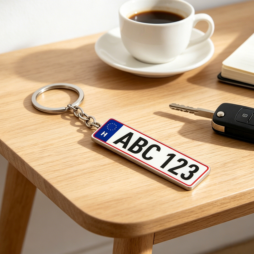 Personalized Acrylic License P - Initial Ring Custom review and price