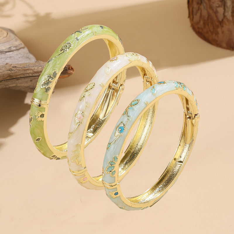 Jardme 3 Pcs Enamel Cloisonne  - Coordinates Bracelet review and price