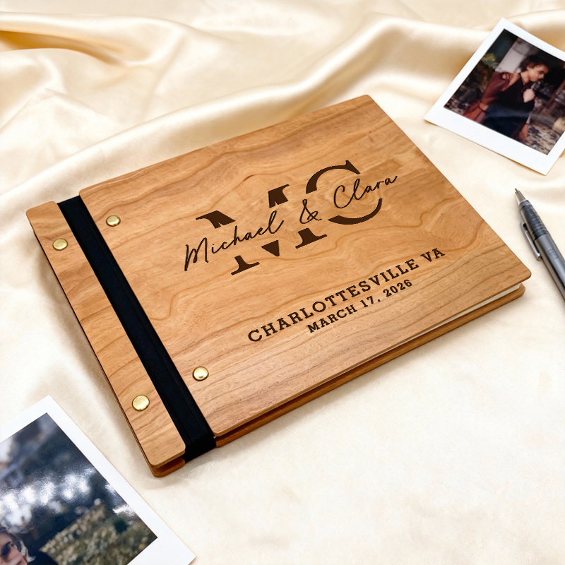 Personalized Wedding Guest Boo - Custom Photo Book review and price