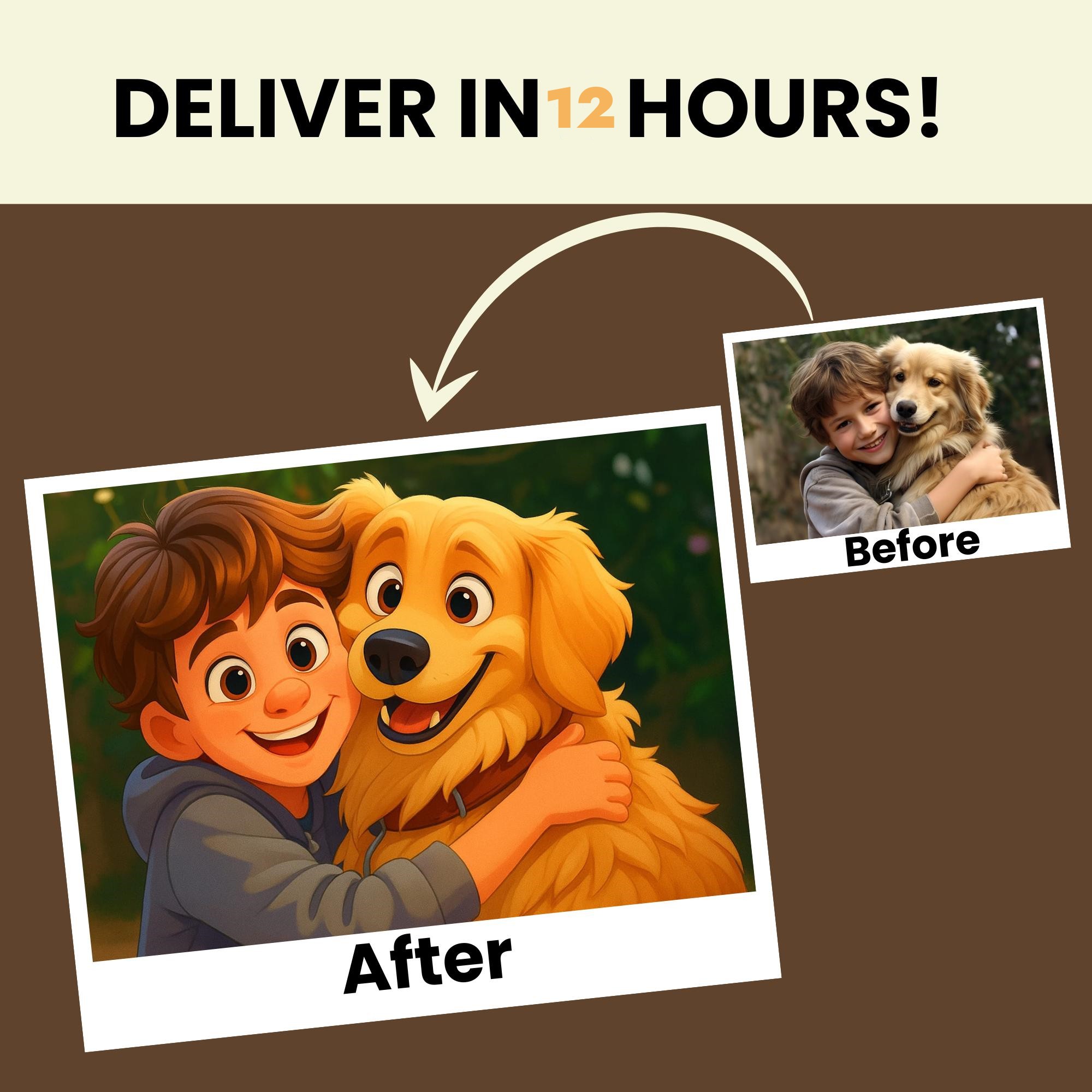 Custom Family Portrait Cartoon - Custom Star Map review and price