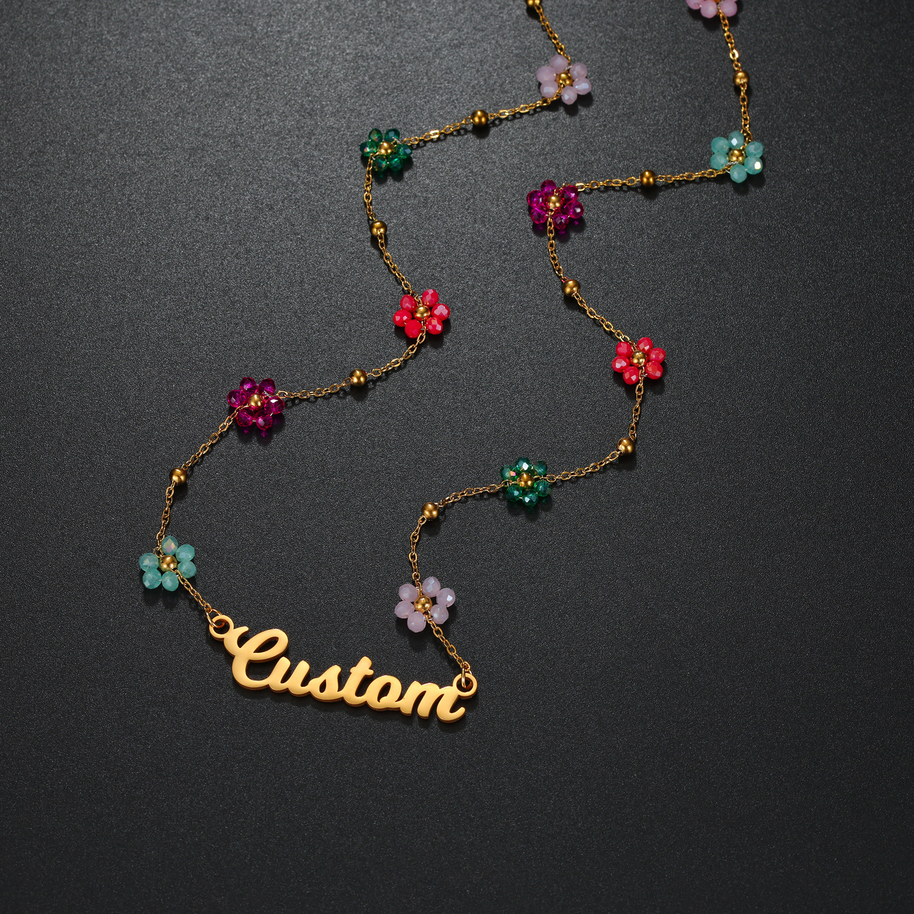 Atoztide Custom Name Jewelry S - Birth Flower Necklace review and price