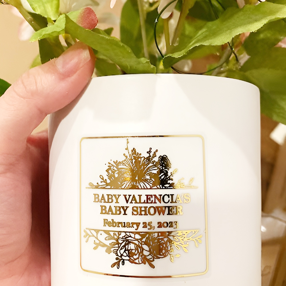 50 Sheets Personalized Wedding - Personalised Candle Label review and price