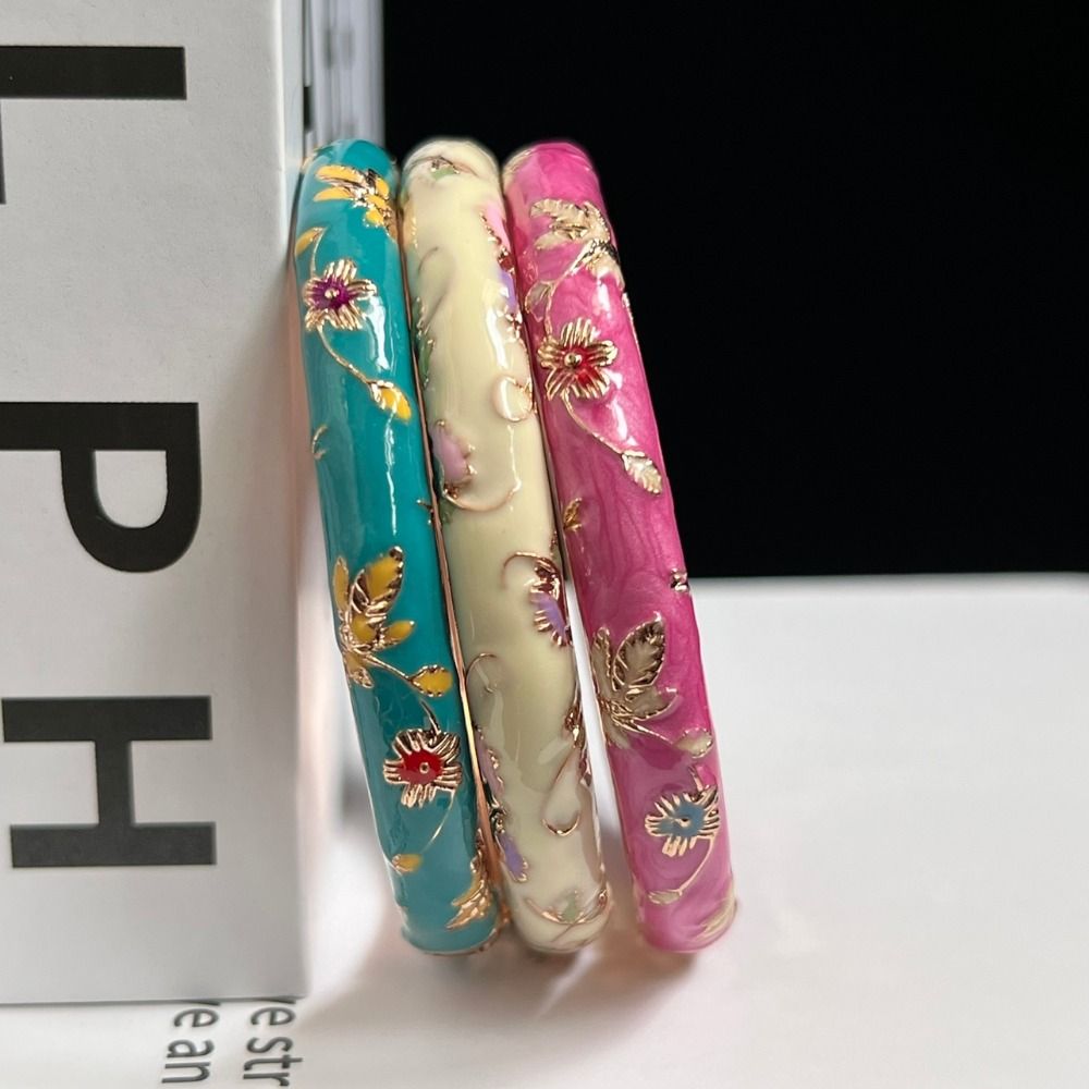 Enamel Chinese Cloisonne Brace - Coordinates Bracelet review and price