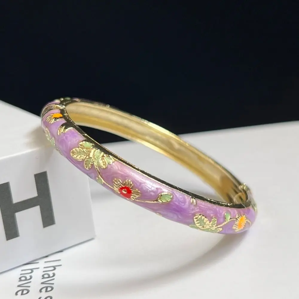 Enamel Chinese Cloisonne Brace - Coordinates Bracelet review and price