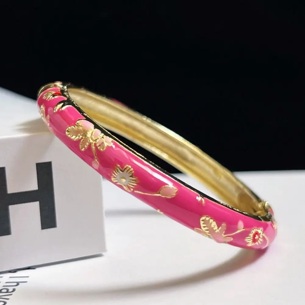 Enamel Chinese Cloisonne Brace - Coordinates Bracelet review and price