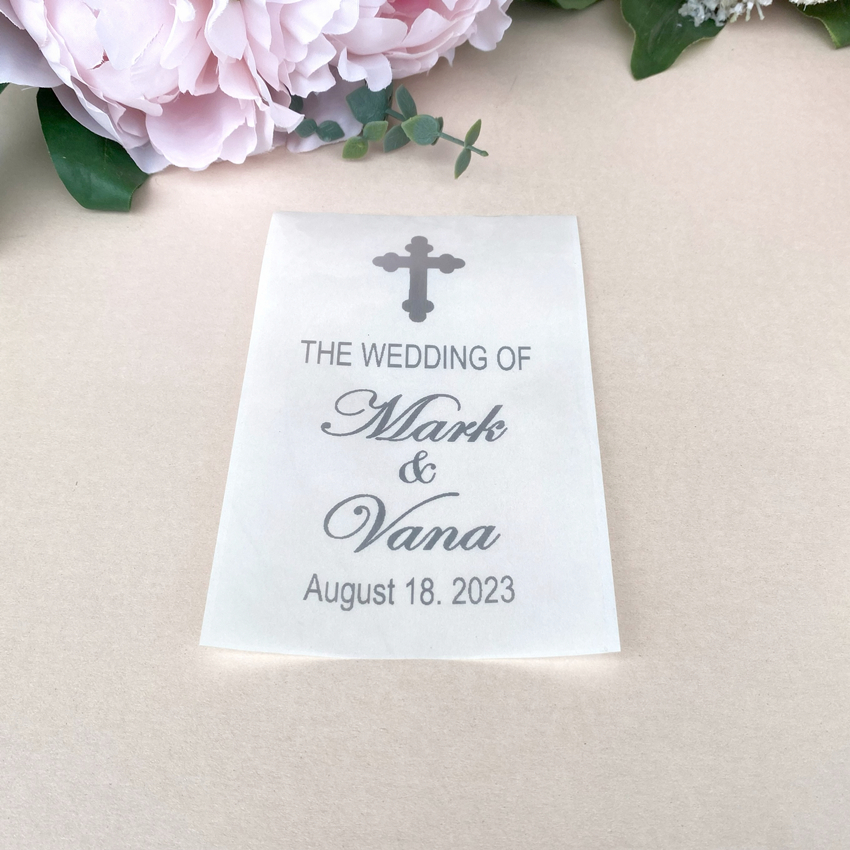 Silver Personalized Candle dec - Personalised Candle Label review and price