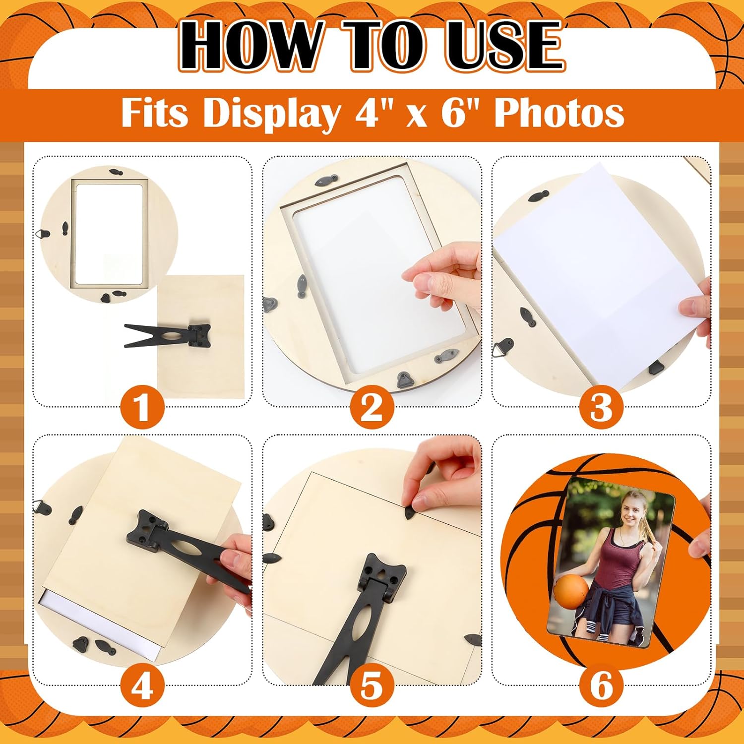 1/2/3/4 Pcs Wooden Picture Fra - Engraved Wood Frame review and price
