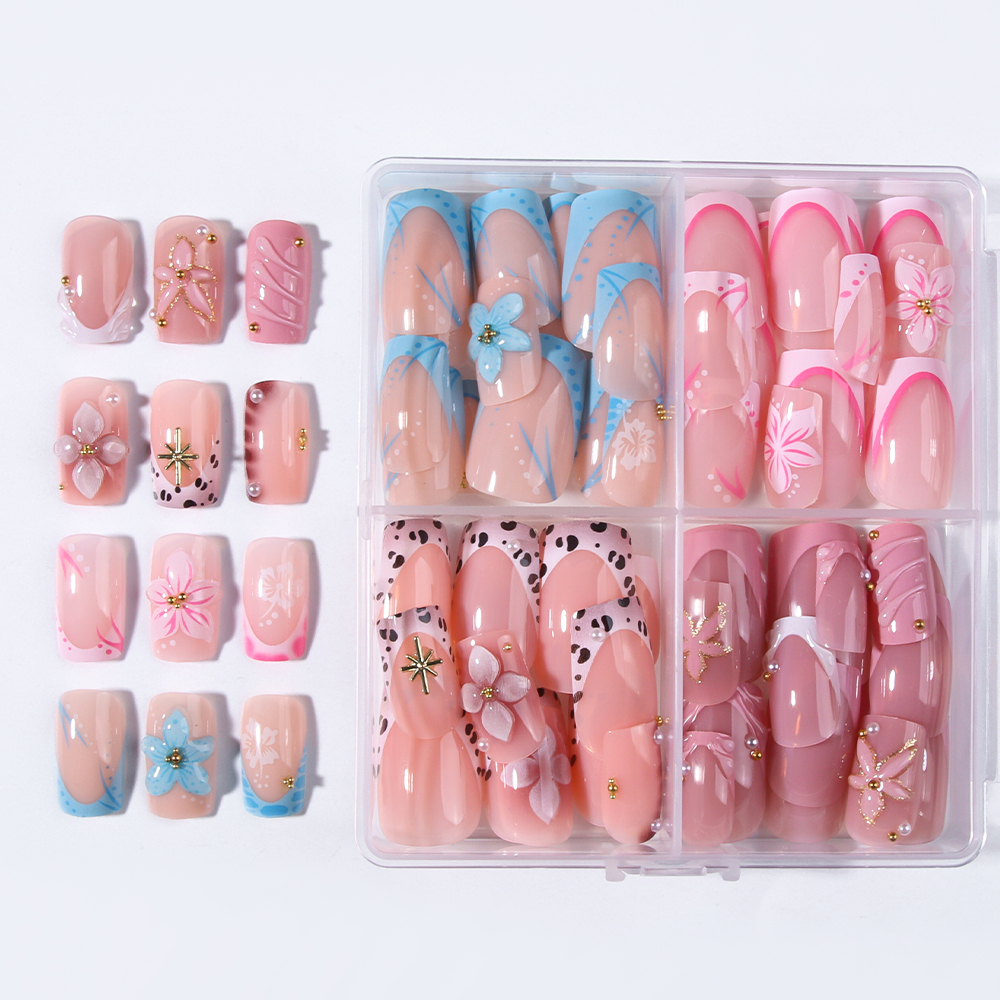 96Pcs(4Mixed) Square shape Nai - Pressed Flower Art review and price